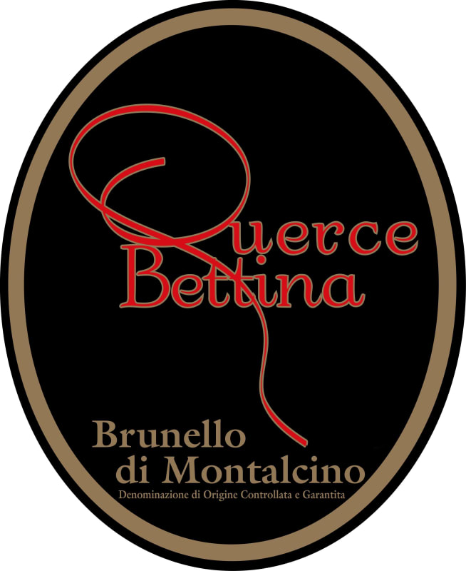Querce Bettina Brunello di Montalcino 2007 Front Label