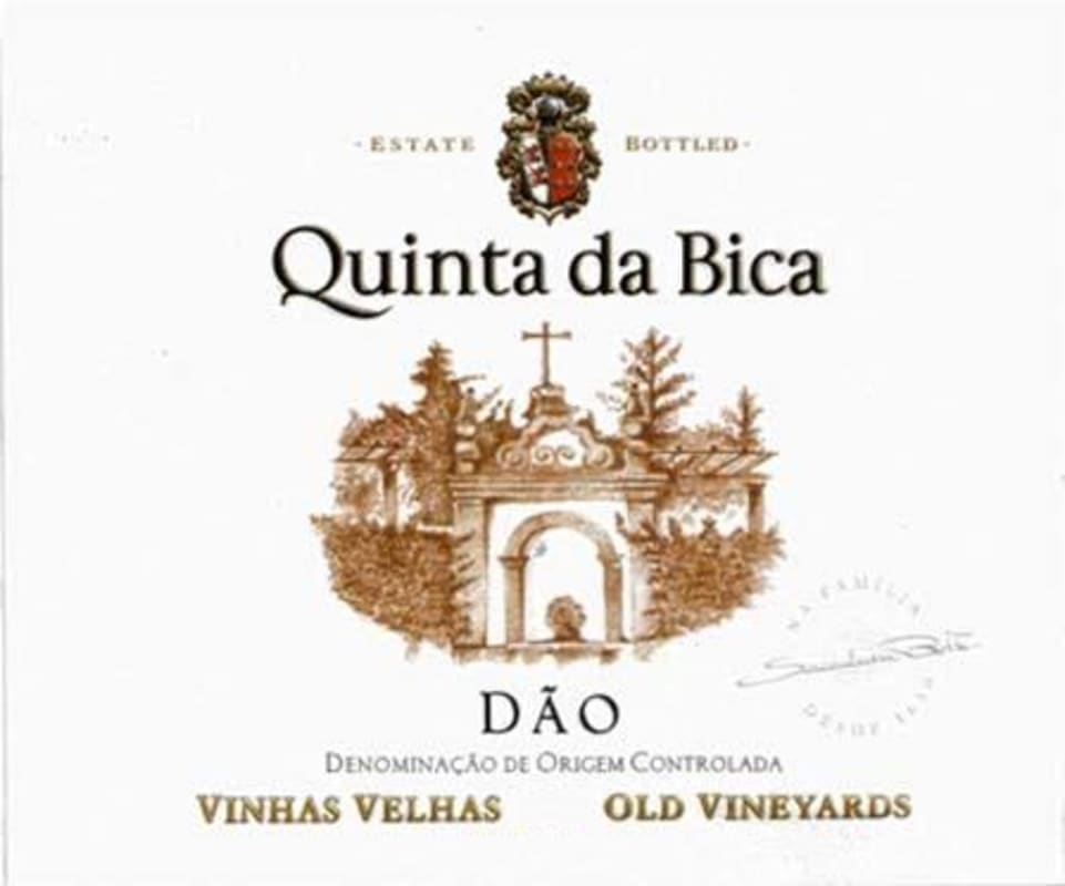 Quinta da Bica Vinhas Velhas 2011 Front Label
