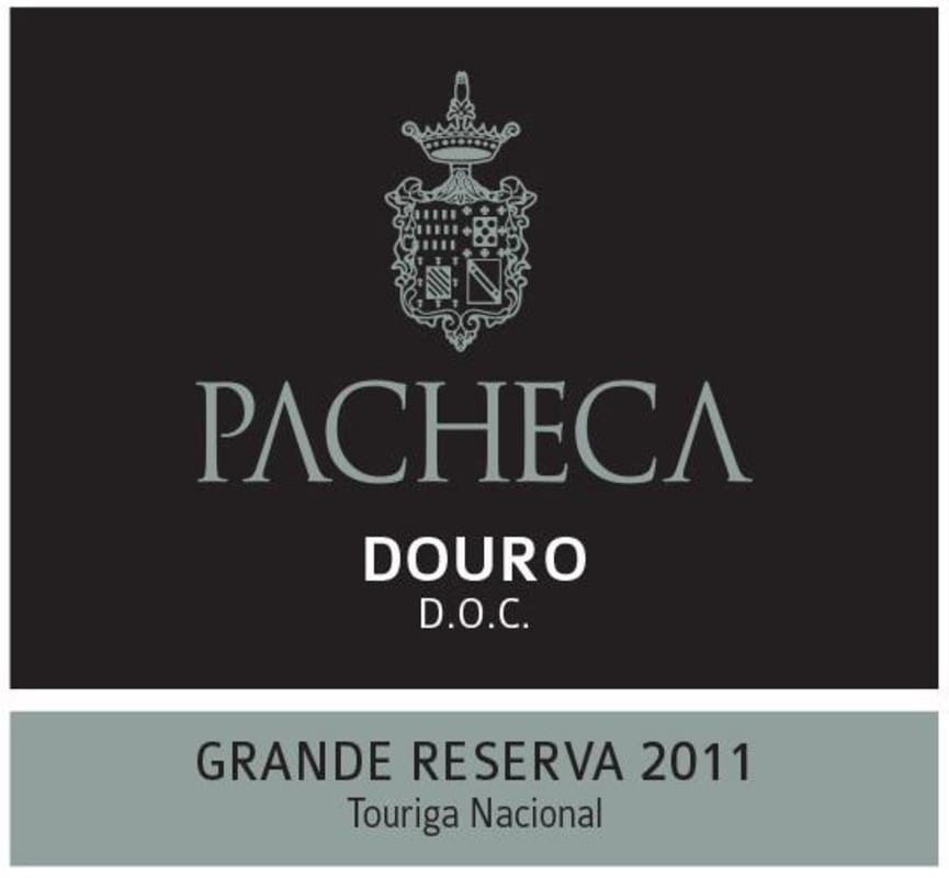 Quinta da Pacheca Grande Reserva Touriga Nacional 2011 Front Label