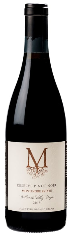 Montinore Estate Reserve Pinot Noir 2015 Front Bottle Shot