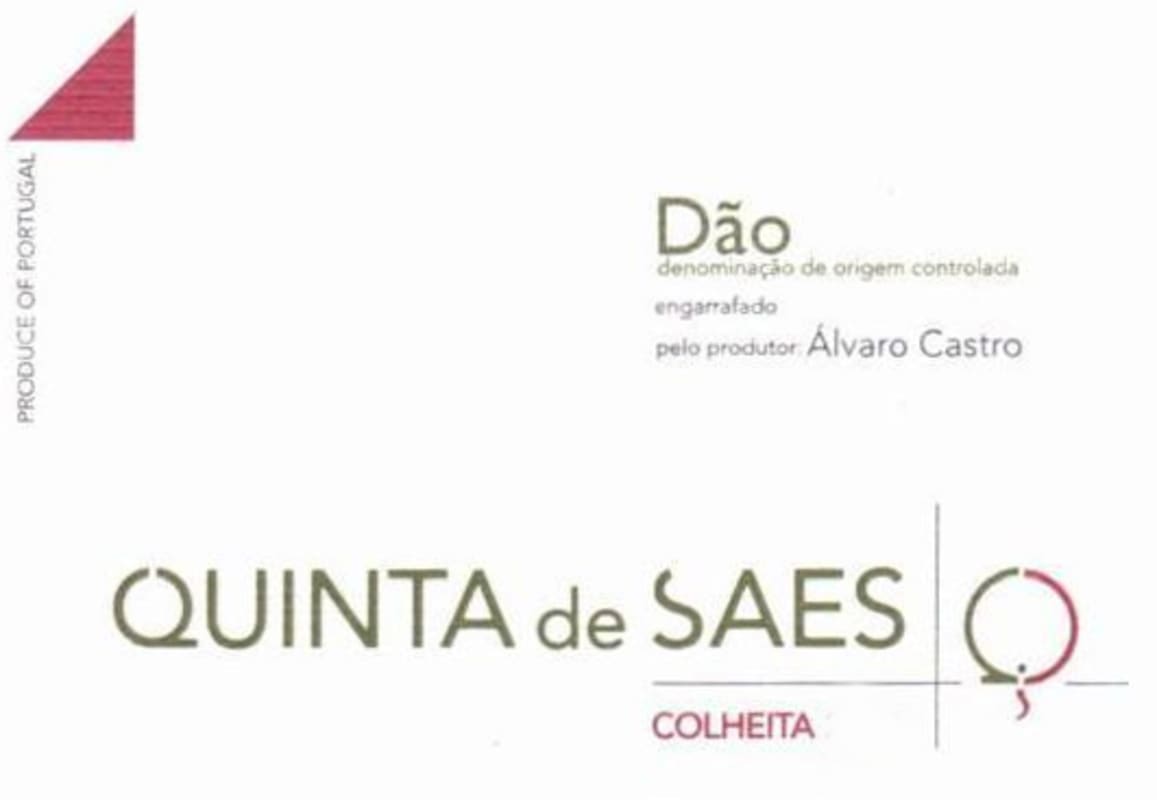 Quinta de Saes Tinto 2012 Front Label
