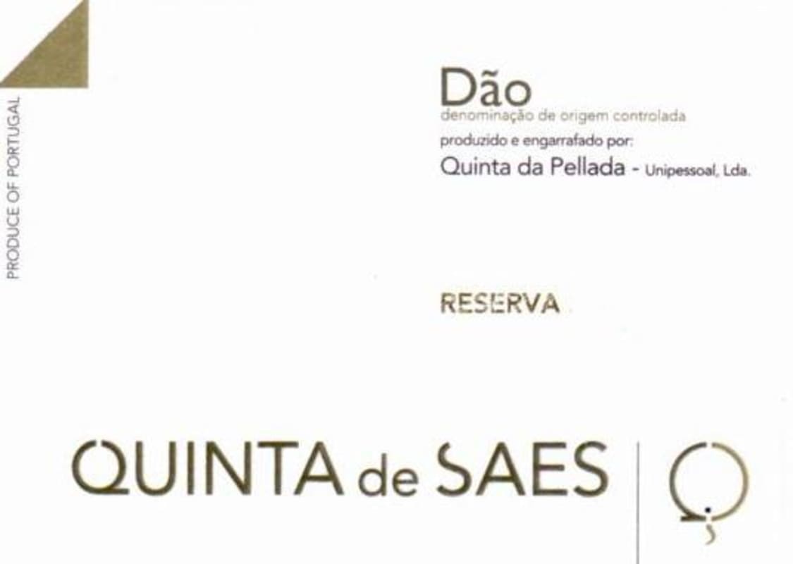Quinta de Saes Branco Reserva 2013 Front Label