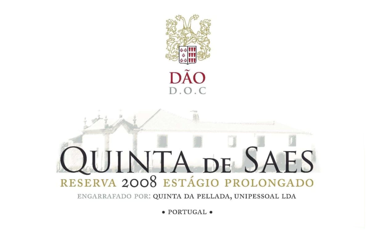Quinta de Saes Tinto Reserva Prolongado 2008 Front Label