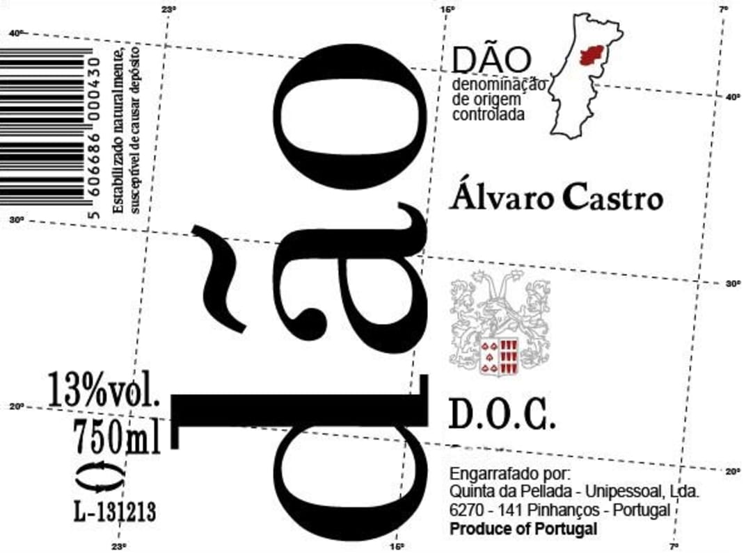 Dao Alvaro Castro Branco 2014 Front Label
