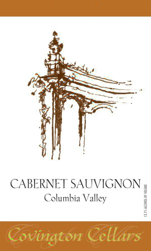 Covington Cellars Cabernet Sauvignon 2011 Front Label