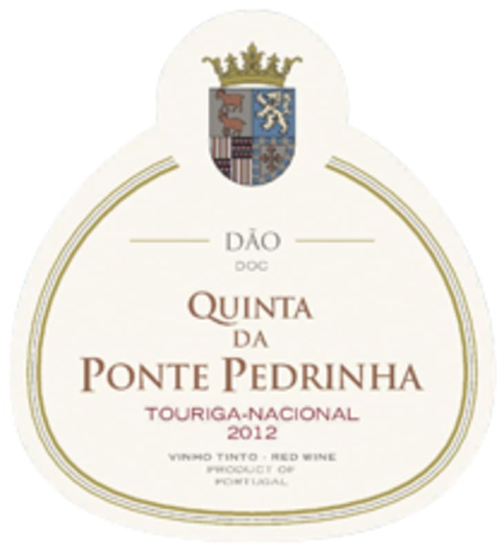 Quinta da Ponte Pedrinha Touriga Nacional 2012 Front Label