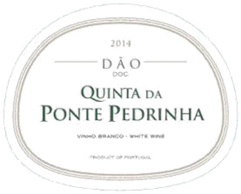 Quinta da Ponte Pedrinha Branco 2014 Front Label