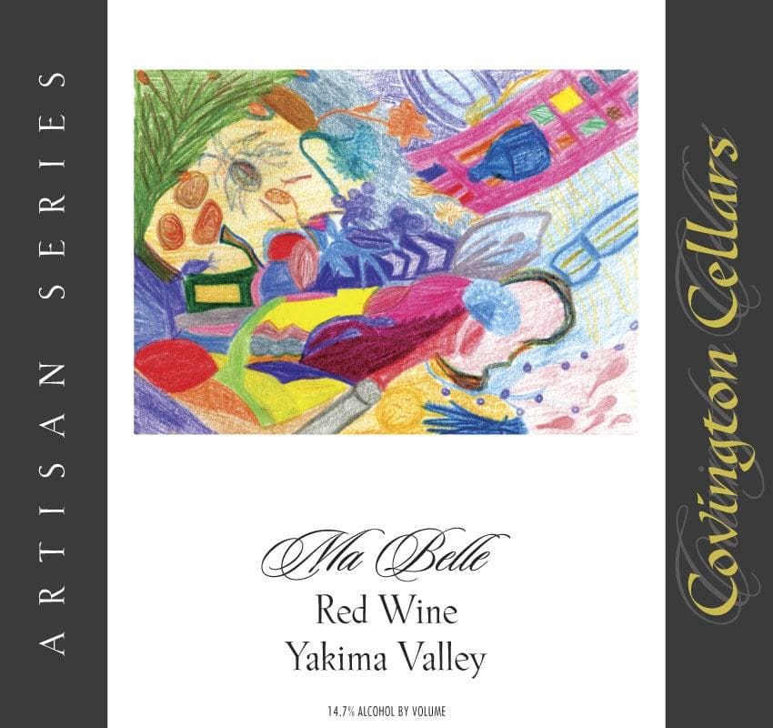 Covington Cellars Ma Belle 2011 Front Label