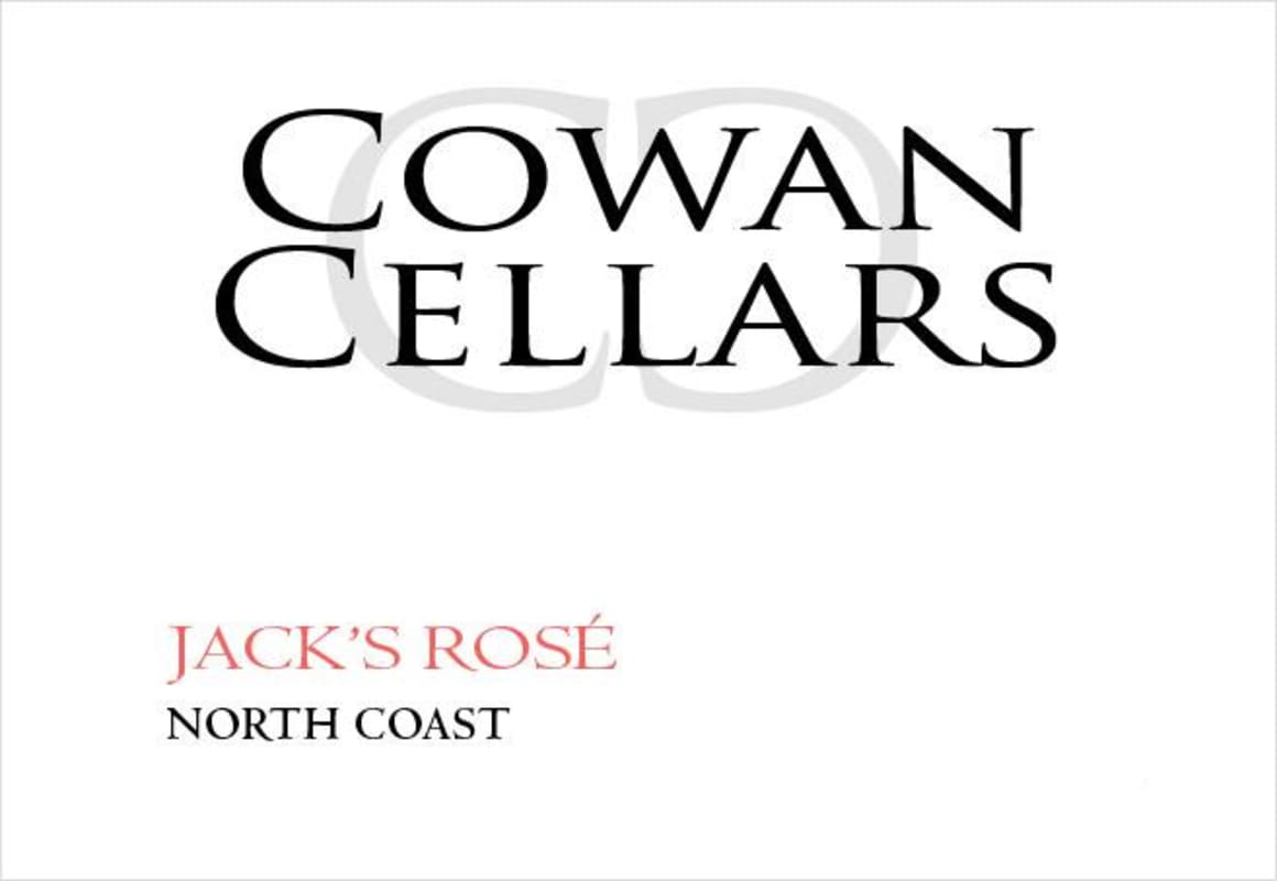 Cowan Cellars Jacks Rose 2015 Front Label