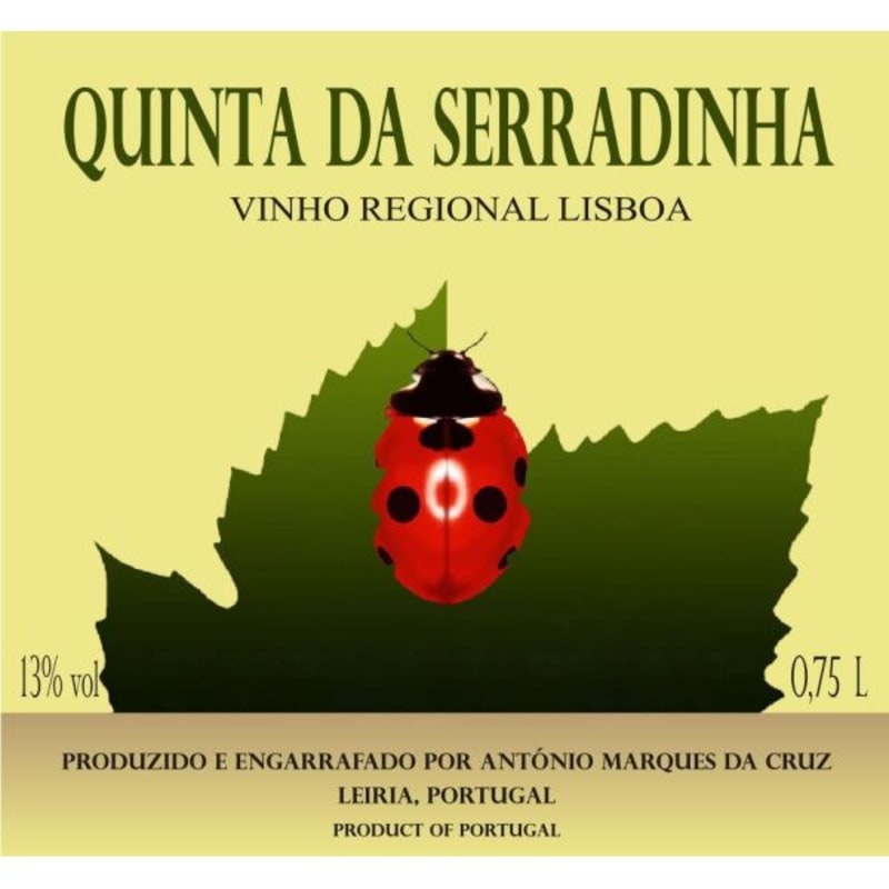 Quinta da Serradinha Vinho Regional Lisboa Branco 2014 Front Label