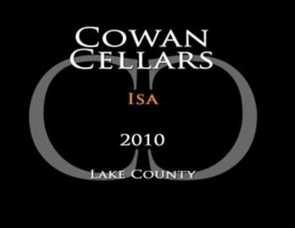 Cowan Cellars Isa White 2010 Front Label
