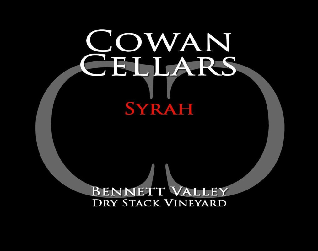 Cowan Cellars Dry Stack Vineyard Syrah 2012 Front Label