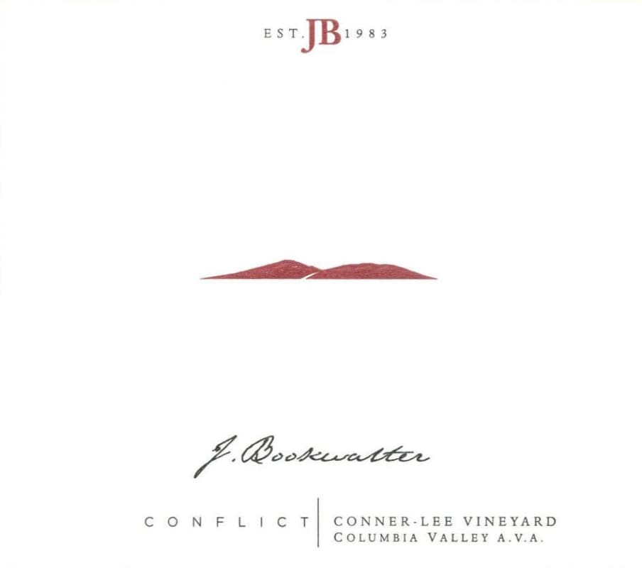 J. Bookwalter Conner-Lee Vineyard Conflict Red 2009 Front Label