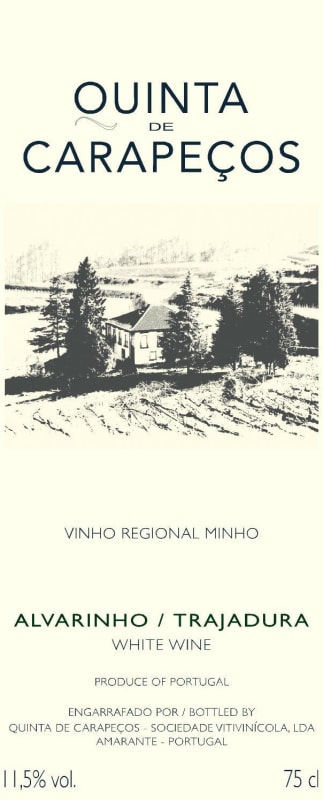 Quinta de Carapecos Alvarinho Trajadura 2009 Front Label