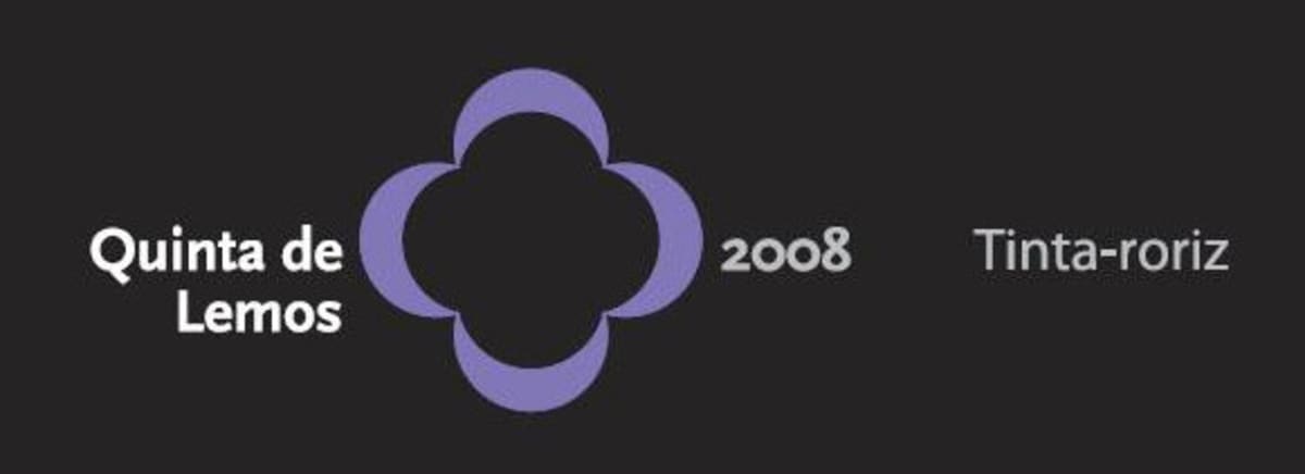 Quinta de Lemos Violet Label Tinta Roriz 2008 Front Label