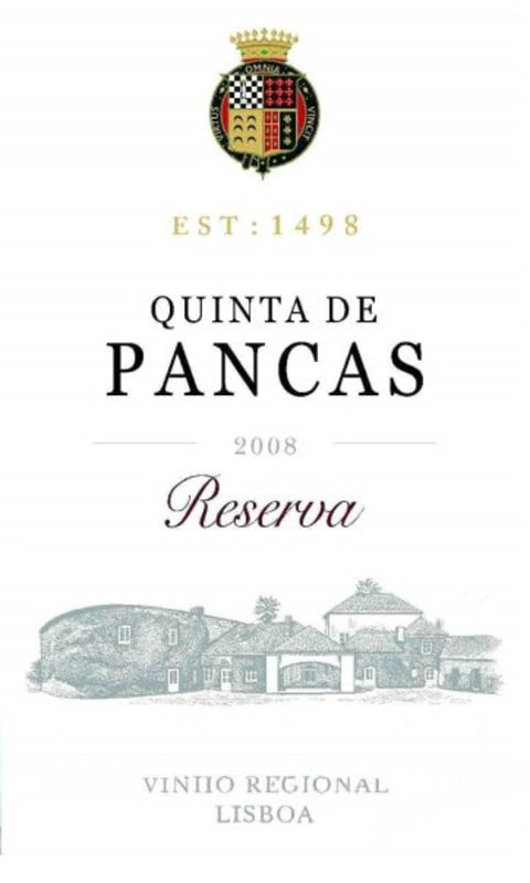 Quinta de Pancas Reserva 2008 Front Label