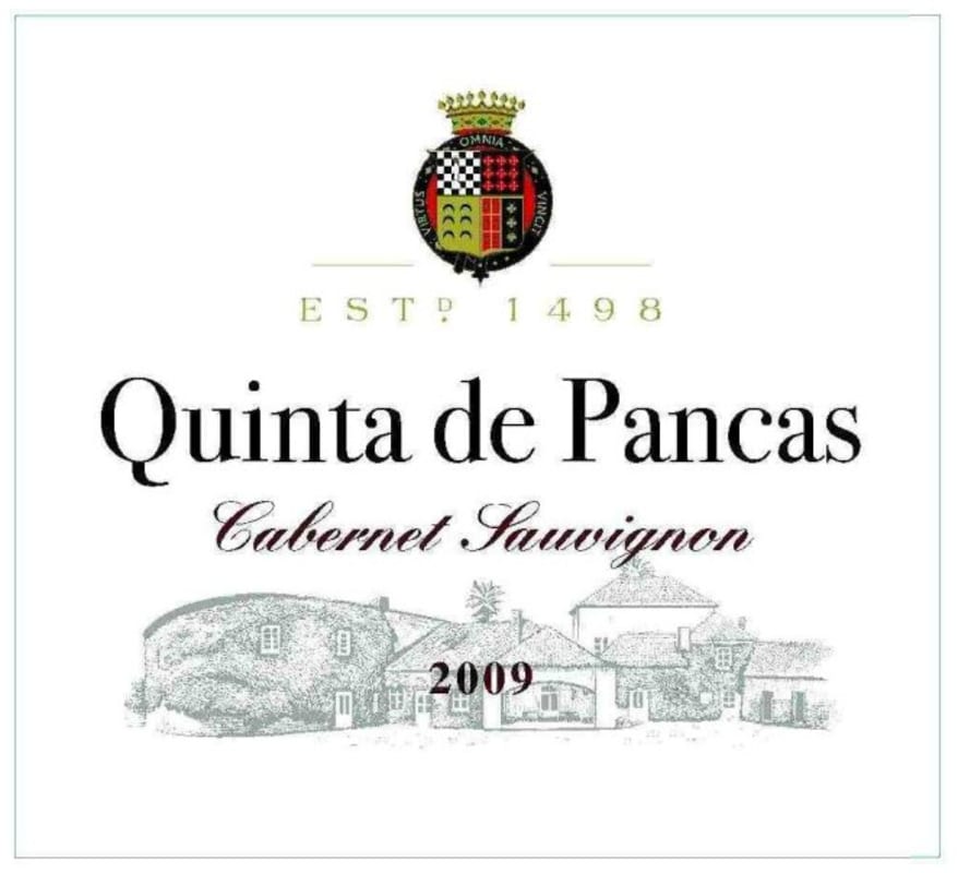 Quinta de Pancas Cabernet Sauvignon 2009 Front Label