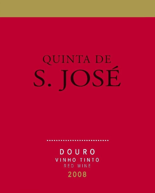 Quinta de S. Jose Tinto 2008 Front Label