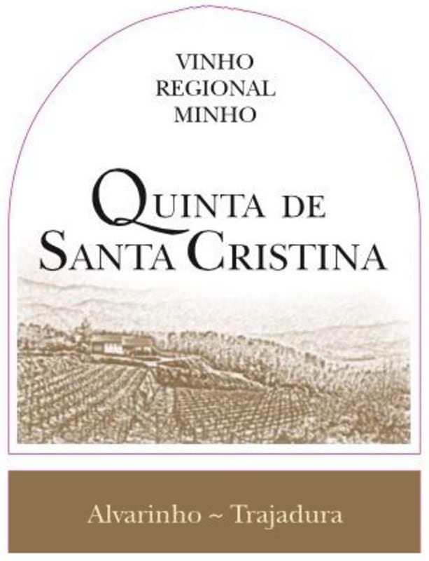 Quinta de Santa Cristina Vinho Regional Minho Branco 2013 Front Label