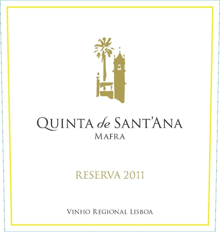 Quinta de Sant'Ana Reserva 2011 Front Label