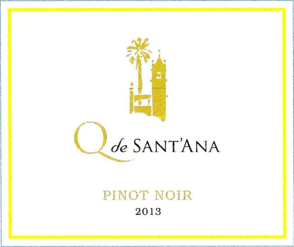 Quinta de Sant'Ana Q de Sant-Ana Pinot Noir 2013 Front Label