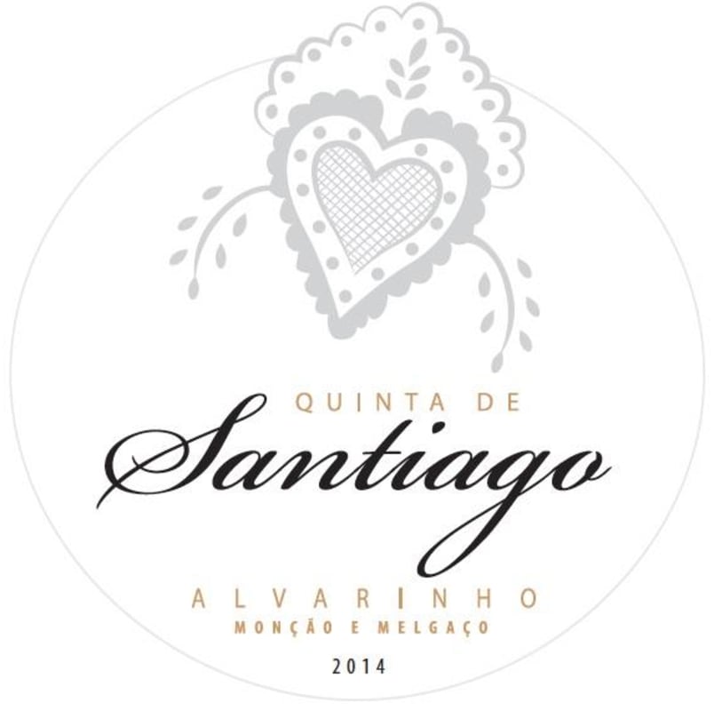 Quinta de Santiago Vinho Verde 2014 Front Label