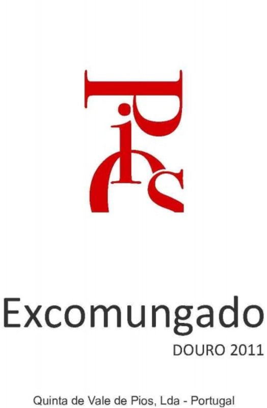 Quinta de Vale de Pios Excomungado 2011 Front Label