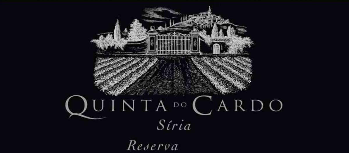 Quinta do Cardo Siria Reserva 2015 Front Label