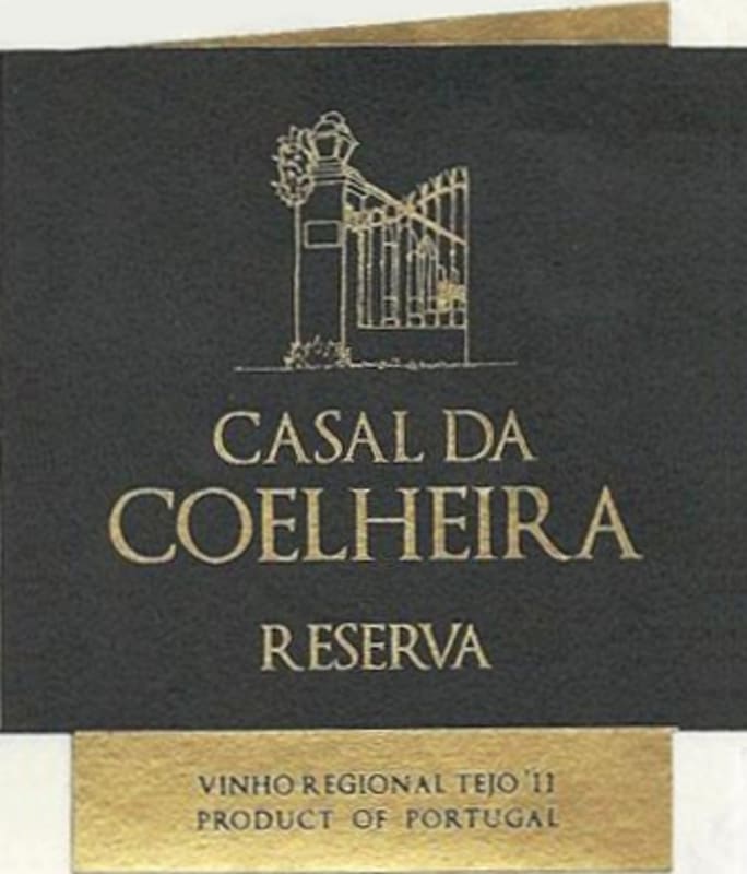Quinta do Casal da Coelheira Reserva Tinto 2011 Front Label