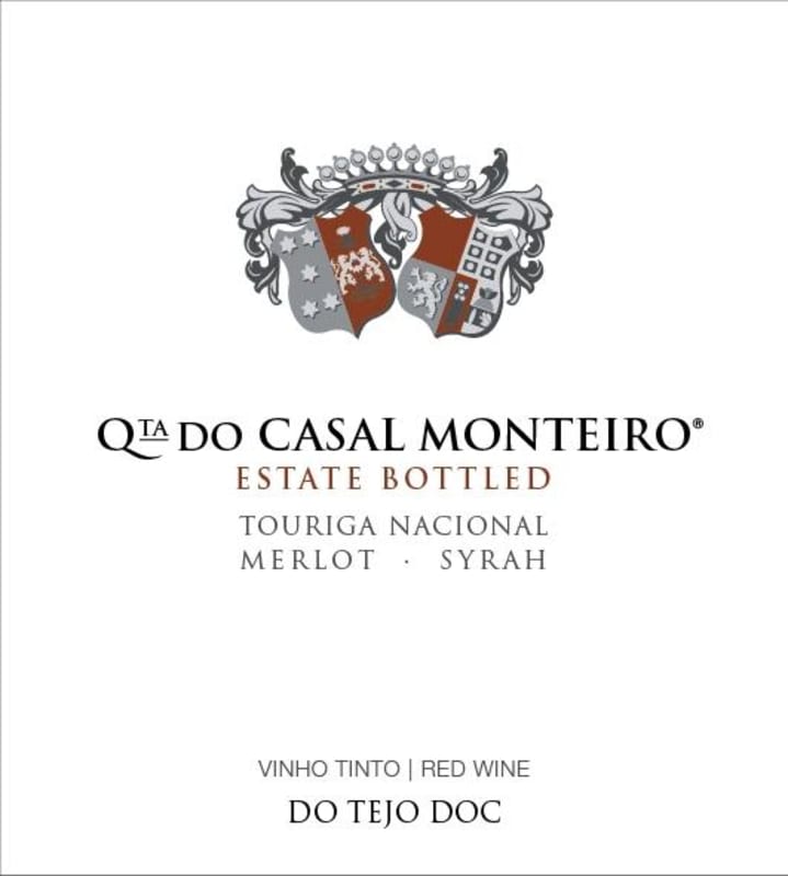 Quinta do Casal Monteiro Touriga Nacional Merlot Syrah 2010 Front Label