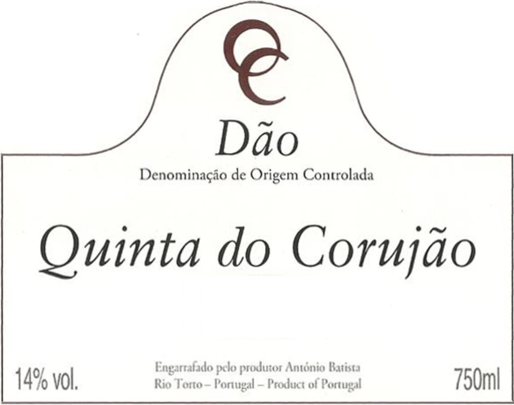 Quinta do Corujao Tinto 2012 Front Label