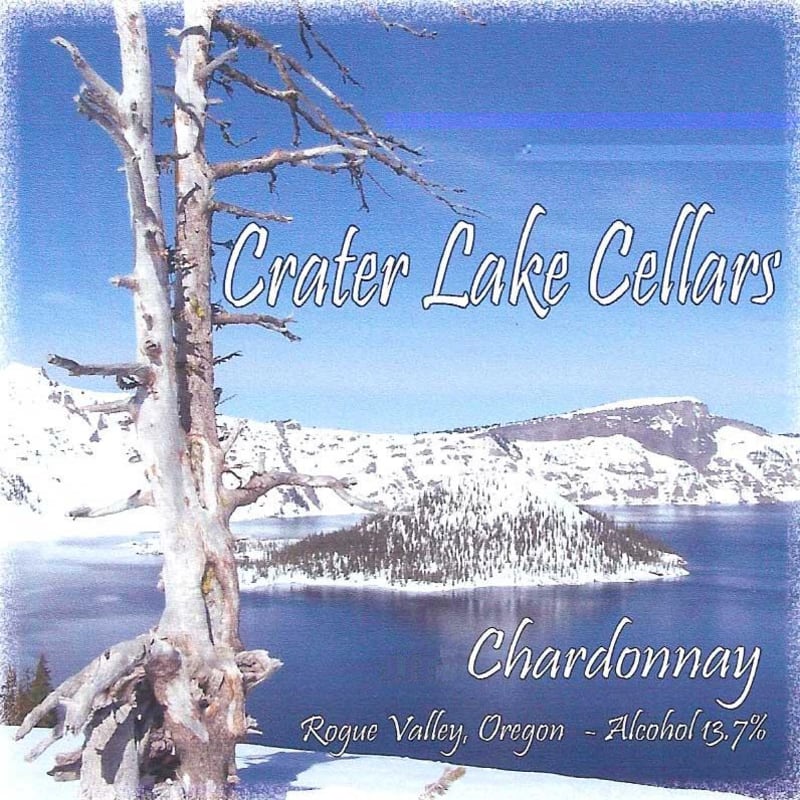 Crater Lake Cellars Chardonnay 2015 Front Label