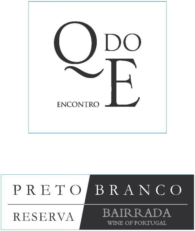 Quinta do Encontro Preto Branco Reserva Tinto 2012 Front Label