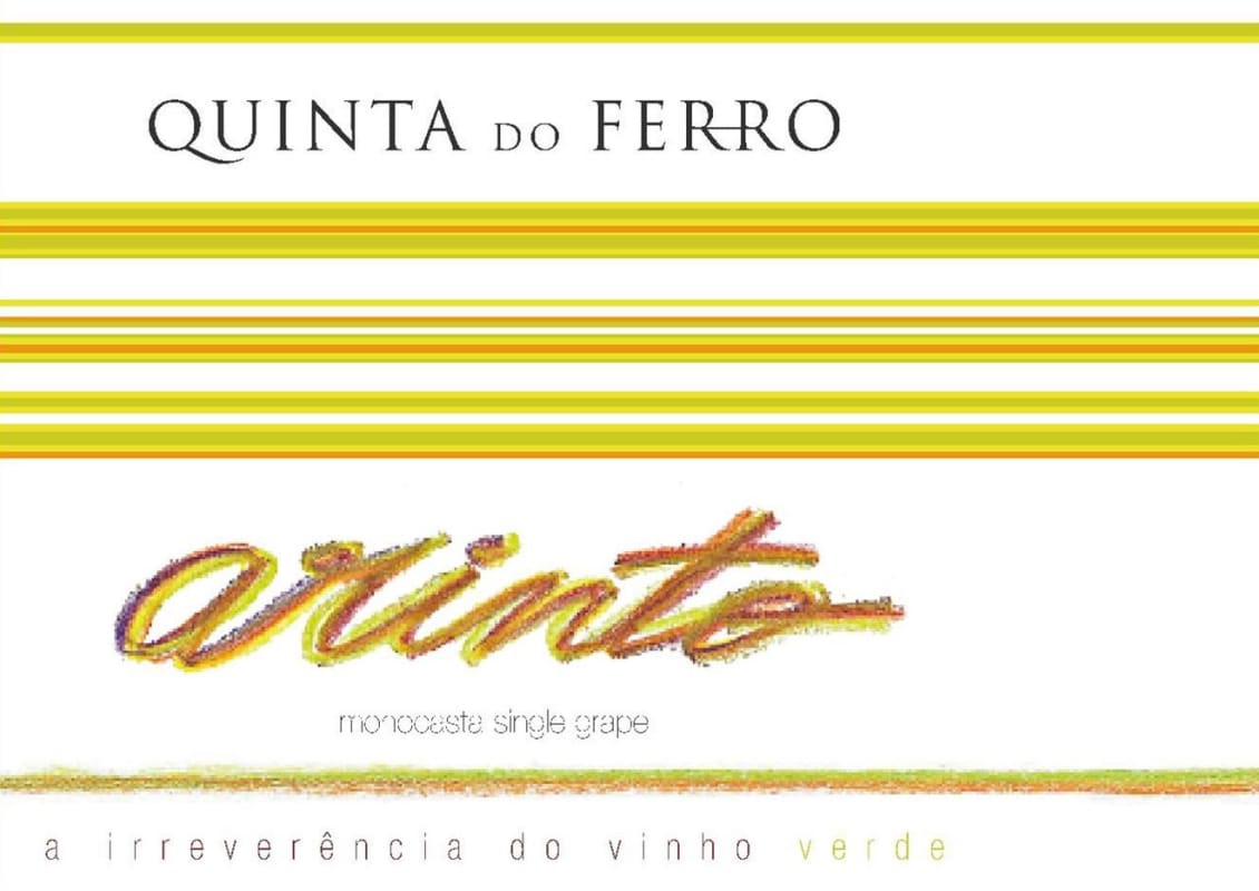 Quinta do Ferro Arinto 2015 Front Label