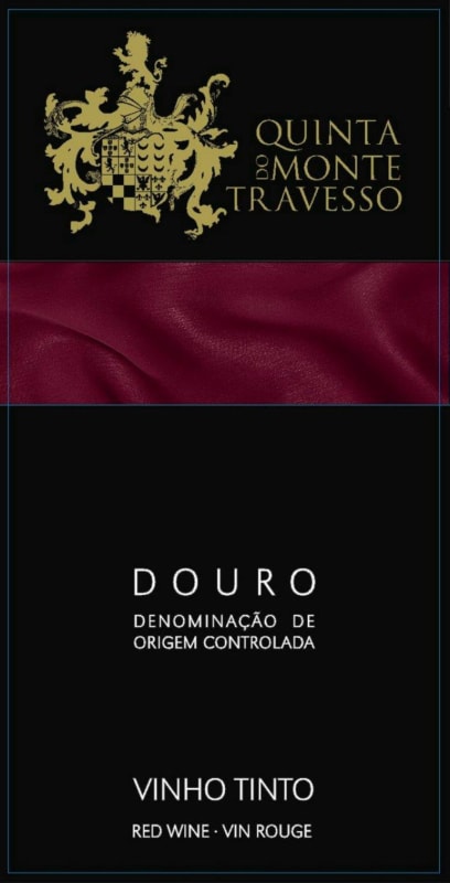 Quinta do Monte Travesso Tinto 2012 Front Label