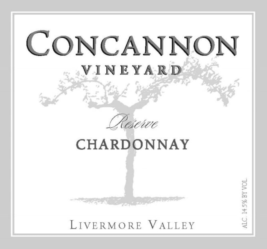 Concannon Reserve Chardonnay 2009 Front Label