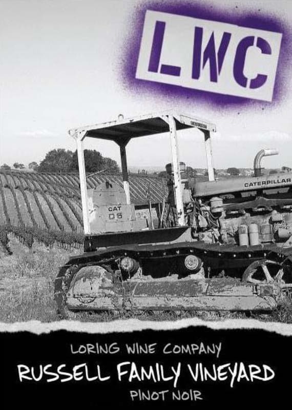 Loring Wine Company Russell Family Pinot Noir 2012 Front Label