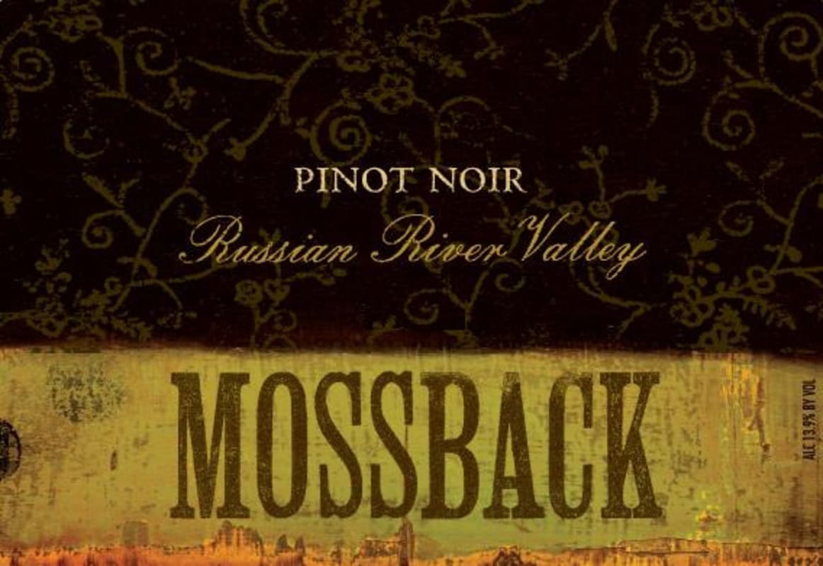 Crew Wine Company Mossback Pinot Noir 2014 Front Label