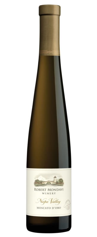 Robert Mondavi Moscato d'Oro (375ML half-bottle) 2015 Front Bottle Shot
