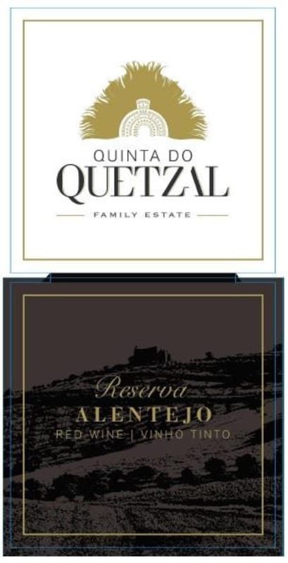 Quinta do Quetzal Reserva 2012 Front Label