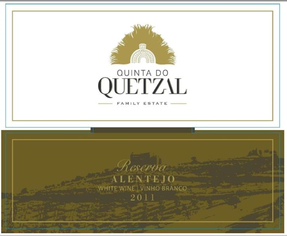 Quinta do Quetzal Reserva Branco 2011 Front Label