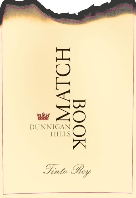 Crew Wine Company Matchbook Tinto Rey 2009 Front Label