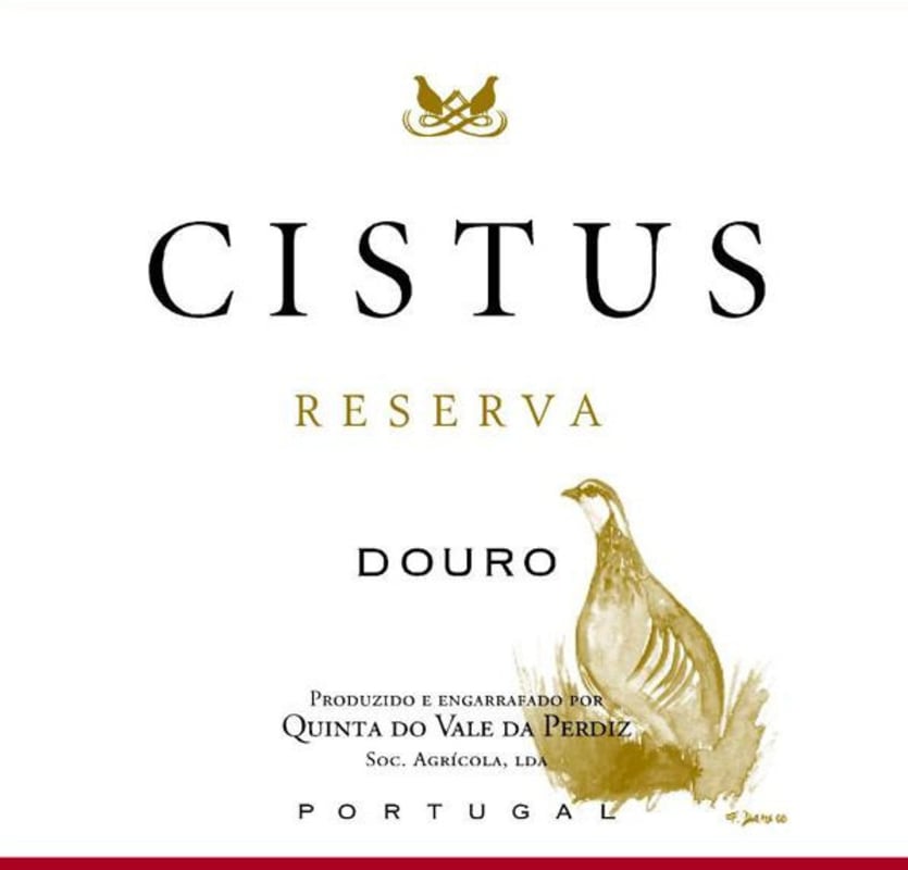 Quinta do Vale da Perdiz Cistus Reserva 2008 Front Label