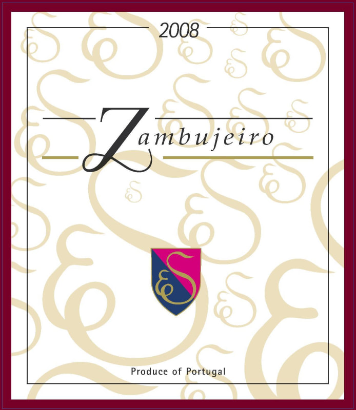 Quinta do Zambujeiro Zambujeiro 2008 Front Label