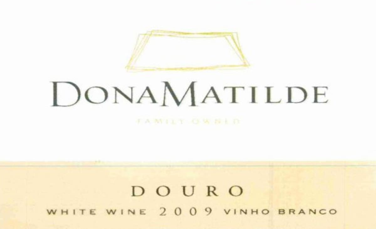 Quinta Dona Matilde Branco 2009 Front Label