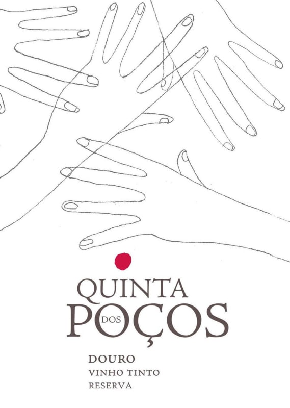 Quinta dos Pocos Reserva 2012 Front Label