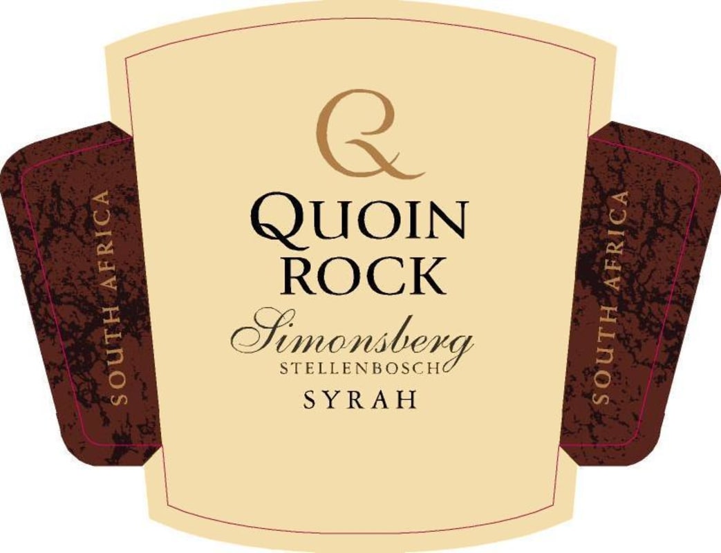Quoin Rock Winery Syrah 2008 Front Label