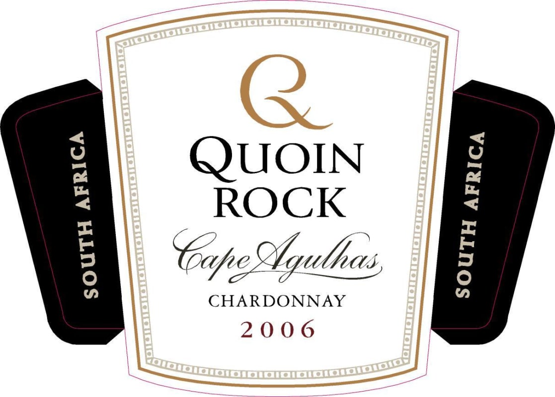 Quoin Rock Winery Chardonnay 2006 Front Label