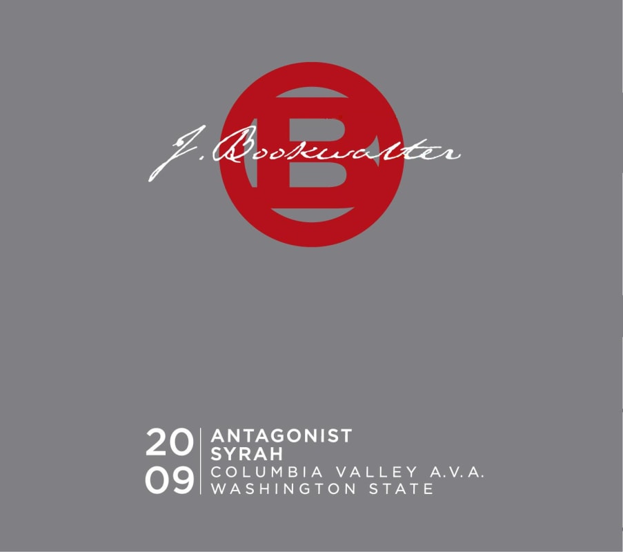 J. Bookwalter Antagonist Syrah 2009 Front Label