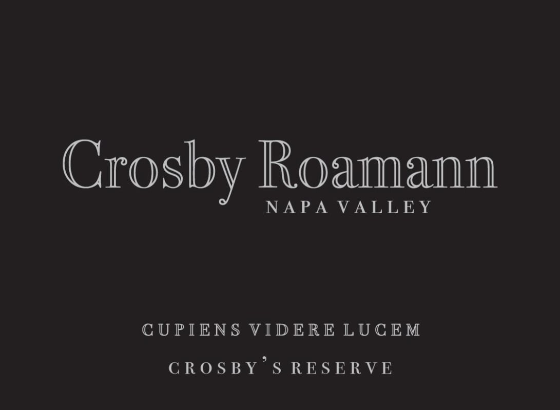 Crosby Roamann Cross Reserve 2011 Front Label